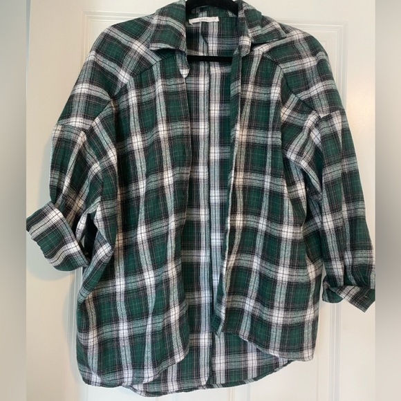 Talulah dropped shoulder flannel - Picture 1 of 2